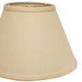 Slant Empire Hardback Lampshade With Washer Fitter, Beige Beige Linen