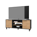 Washington Tv Stand 7 Cubby For Tvs Up To 65'' Multicolor Primary Living Space 50 59 Inches 50 59 Inches Modern Mdf Engineered Wood