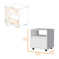 Zurich Double Kitchen Pantry, Double Door Cabinet, Four Shelves Multicolor Mdf Engineered Wood