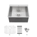 Laundry Sink 22X22X12
