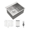 Laundry Sink 25X22X12