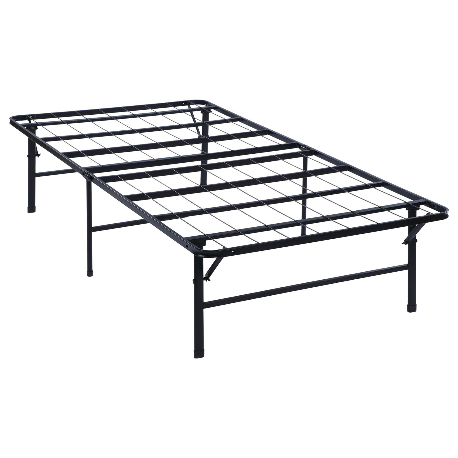 Black Twin Xl Platform Bed Twin Xl Black Metal Bedroom Contemporary,Modern Bed Frame Steel