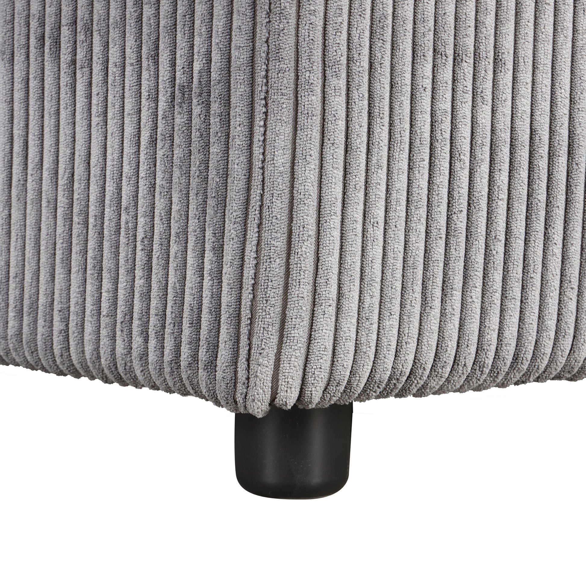 Upholstery Sleeper Sectional Sofa With Storage Bags And 2 Cup Holders On Arms Gray Wood Cushion Back Square Arms Polyester 3 Seat