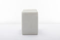 031 Teddy Fabric Single Bench Shoe Bench Makeup Bench For Bedroom Indoor,Ivory Wood Bedroom White Solid Eucalyptus Wood Tufted Ivory Polyester Backless Soft Modern Foam Teddy