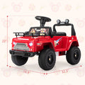 Red Little Bird Jeep Red Black Polypropylene