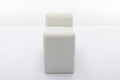 031 Teddy Fabric Single Bench Shoe Bench Makeup Bench For Bedroom Indoor,Ivory Wood Bedroom White Solid Eucalyptus Wood Tufted Ivory Polyester Backless Soft Modern Foam Teddy