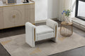 031 Teddy Fabric Single Bench Shoe Bench Makeup Bench For Bedroom Indoor,Ivory Wood Bedroom White Solid Eucalyptus Wood Tufted Ivory Polyester Backless Soft Modern Foam Teddy