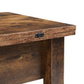 Lift Top Coffee Table, Multi Functional Coffee Table With Open Shelves, Modern Lift Tabletop Dining Table For Living Room, Home Office, Rustic Brown Rustic Brown Primary Living Space Particle Board