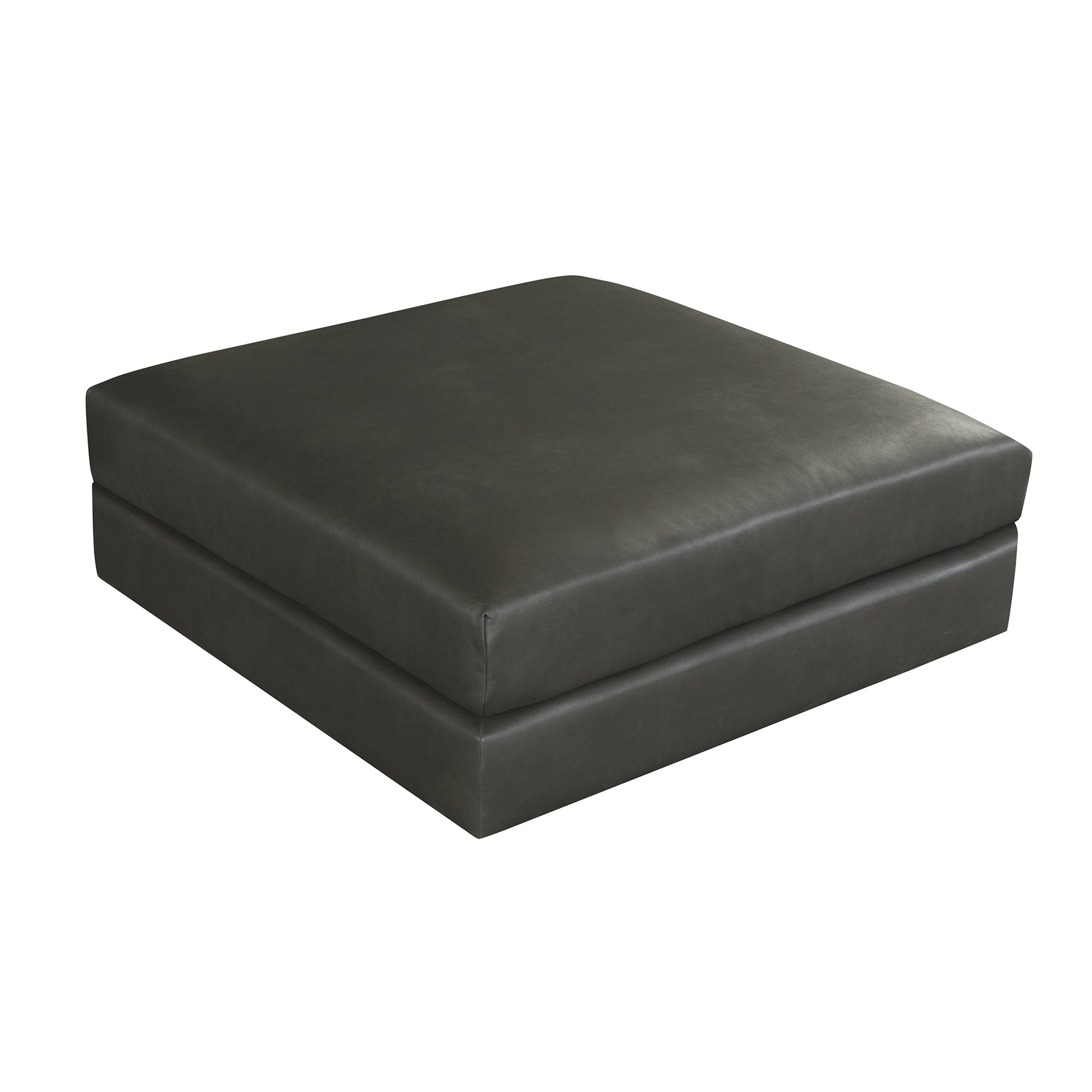 112.7" Modular Sectional Sofa Corner Sofa Chaise Lounge With Movable Ottoman For Living Room, Black Black Foam Palomino Fabric