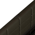 Full Size Upholstered Bed With Led Lights,Hydraulic Storage System And Usb Charging Station,Black Black Pu
