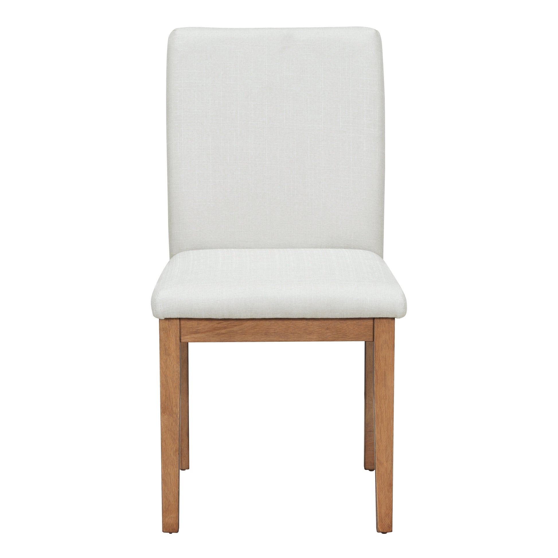 5 Piece Farmhouse Style Dining Table Set, Marble Sticker And Cross Bracket Pedestal Dining Table, And 4 Upholstered Chairs White Walnut Upholstered Chair Wood White Walnut Seats 4 Wood Dining Room Antique,Classic,Farmhouse Pedestal Round Dining Table