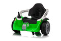 24V Electric Drifting Go Kart For Kids, Electric Ride On Toy W 85W*2 Motors, 8Mph Max Speed, Safety Belt, Music, Horn, Usb Green Abs