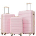 3 Piece Luggage Set Hardside Spinner Suitcase With Tsa Lock 20