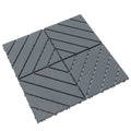 Plastic Interlocking Deck Tiles,44 Pack Patio Deck Tiles,12