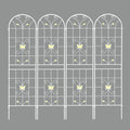 4 Pack Metal Garden Trellis 86.7