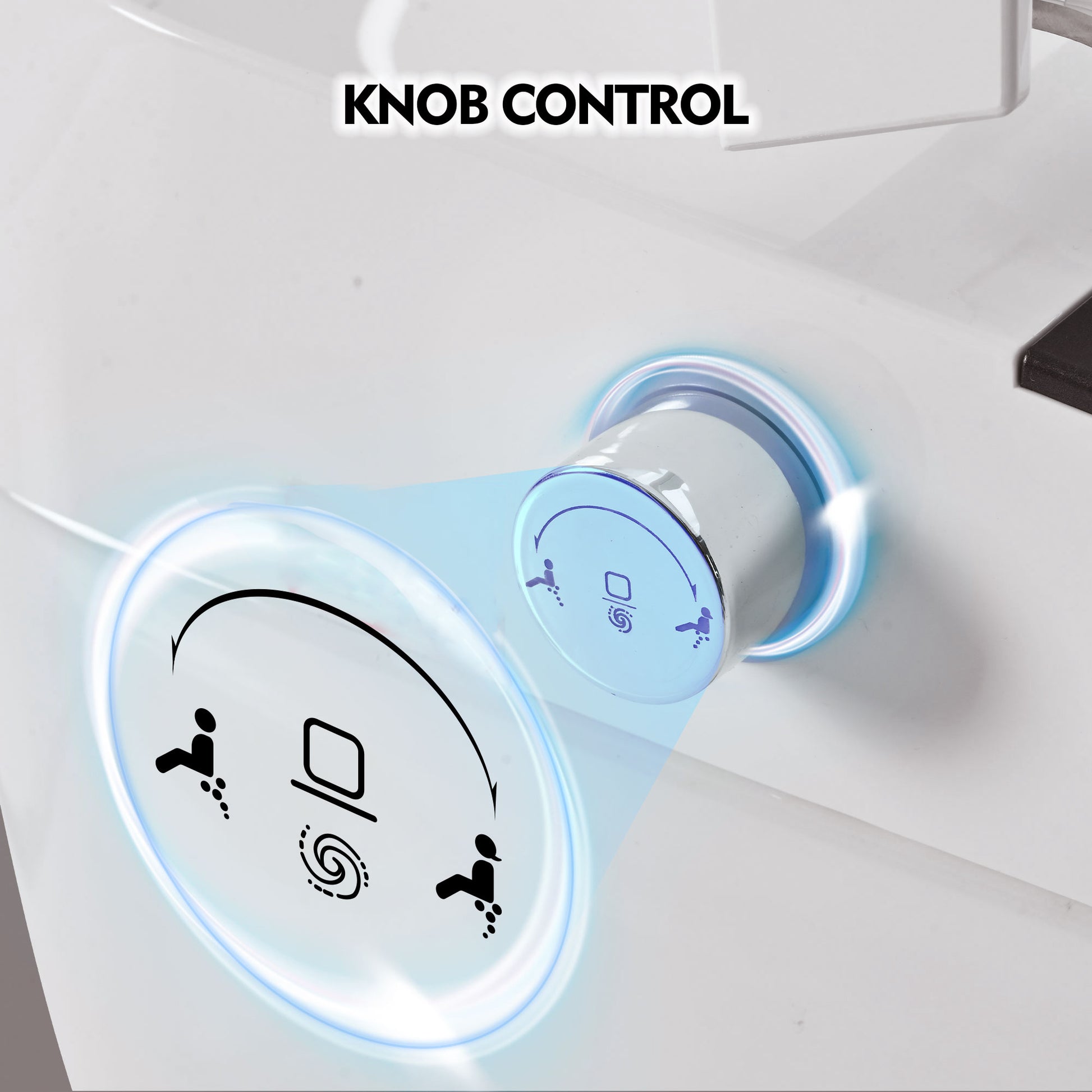 Smart Toilet Bidet Combo With Self Cleaning Nozzle,Upmarket Compact Dual Flush Toilet 1 1.28 Gpf,Tank Less Toilet With Foot Sensor Flush,White Night Light,Knob Control,Power Outage Flushing,Soft Close White Ceramic