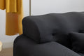 Large Size 2 Seater Sofa, Pure Foam Comfy Sofa Couch, Modern Lounge Sofa For Living Room, Apartment Black Foam Spring