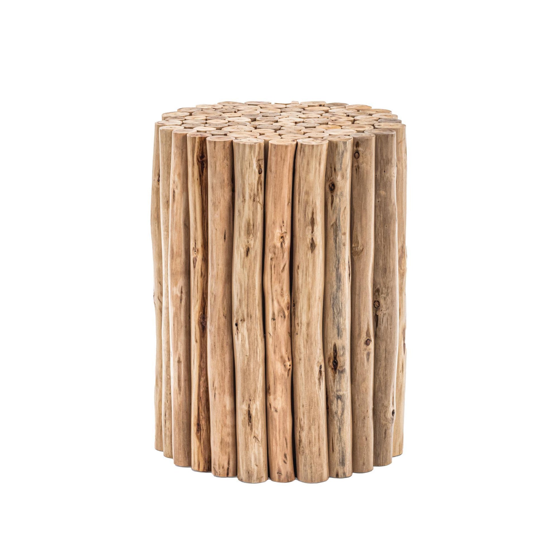 Et1009 16 End Table Natural Natural Primary Living Space Contemporary,Modern Open Storage Coffee & End Tables Wood