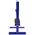 Steel H Frame Hydraulic Garage Shop Floor Press With Stamping Plates, With Pressure Gauge,6 Ton Capacity, Blue Blue Steel
