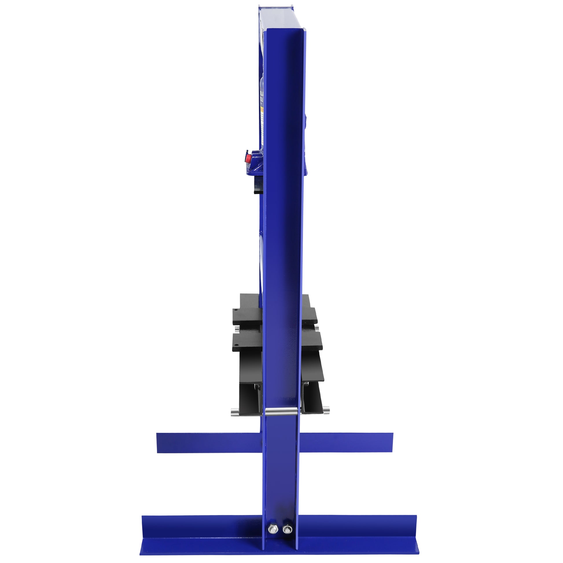 Steel H Frame Hydraulic Garage Shop Floor Press With Stamping Plates, With Pressure Gauge,6 Ton Capacity, Blue Blue Steel