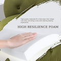 360 Degree Swivel Cuddle Barrel Accent Storage Chairs, Round Armchairs With Wide Upholstered, Fluffy Velvet Fabric Chair For Living Room, Bedroom, Office, Waiting Rooms Olive Green Primary Living Space Foam Velvet