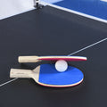 6 Ft Pool Table With Table Tennis Top Black With Red Felt Black Red Engineered Wood