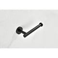 3 Piece Bathroom Hardware Set Matte Black Stainless Steel