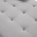 Sectional Sleeper Sofa With Pull Out Bed And Lounge Chair, Usb And Type C Interfaces, Suitable For Living Room, Office, And Spacious Spaces Gray Polyester
