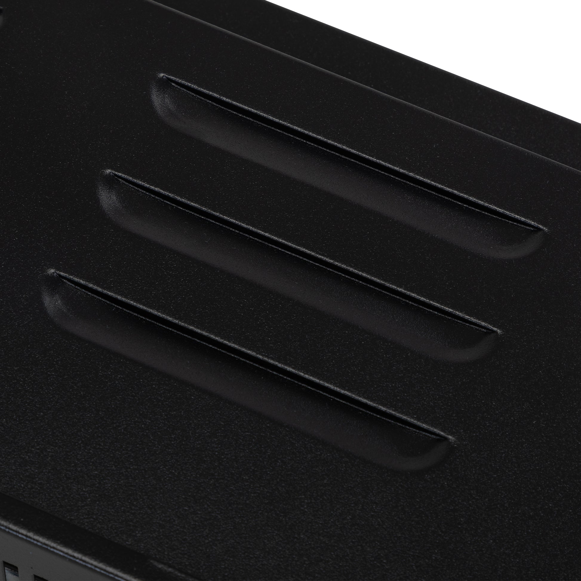 Electric Fireplace With Remote Control And Temperature Adjustment Set, Black Black Metal