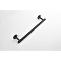 6 Piece Stainless Steel Bathroom Towel Rack Set Wall Mount Matte Black Stainless Steel