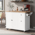 Kitchen Island With Drop Leaf, 53.9