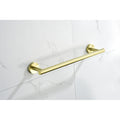 3 Piece Bathroom Hardware Set Brushed Gold Stainless Steel