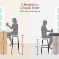 Bar Stools Set Of 2 Armless Counter Low Bar Stools Without Back Modern Pu Leather Stools With Metal Leg And Footrest,Cream Cream Kitchen Foam Dry Clean Modern Bar Stools Foam Pu Leather