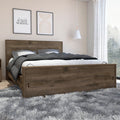 Full Size Bed Base Forum, Bedroom, Dark Brown Full Dark Brown Particle Board Engineered Wood