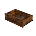 Wood Dresser With 7 Drawers, Wooden Storage Closet For Bedroom, Solid Clothes Cabinet With Sturdy Steel Frame, 48.58