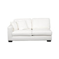 Concord Performance White Modular 2 Piece Sectional White Wood Polyester 10 Seat