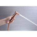 Bidet Sprayer For Toilet, Handheld Cloth Diaper Sprayer Rose Gold Metal