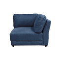 Summit Navy Modular Sectional 4 Seat Configuration Navy Wood Polyester 4 Seat