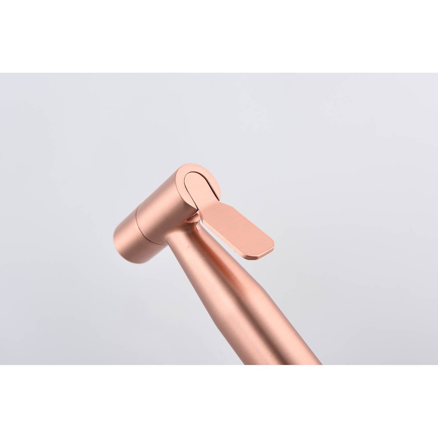 Bidet Sprayer For Toilet, Handheld Cloth Diaper Sprayer Rose Gold Metal