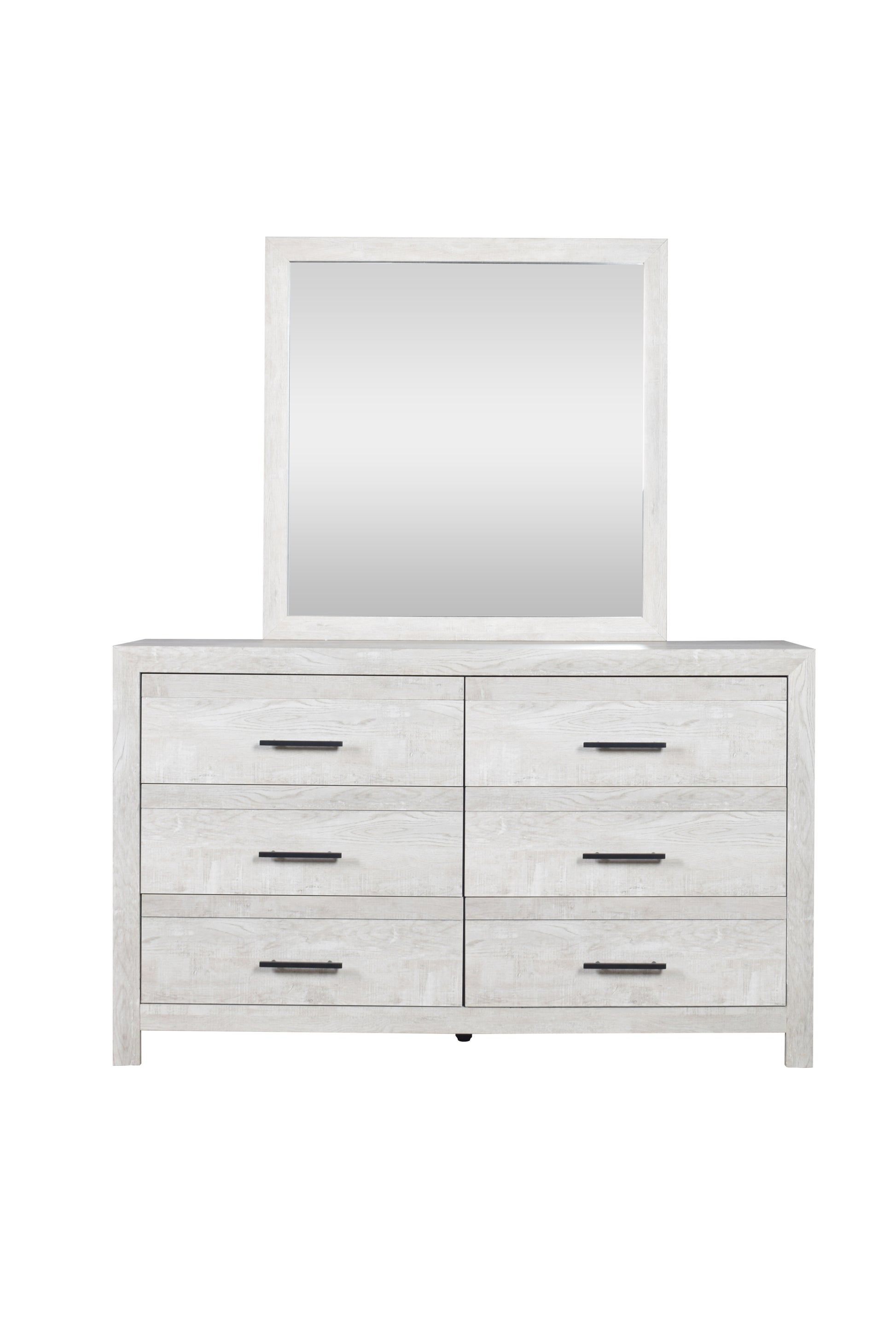 Denver King 4Pc Modern Style Storage Bedroom Set Made With Wood In Gray Box Spring Required King Gray Wood 4 Piece Set Bedroom Bed Included,Dresser Included,Mirror Included,Nightstand Included Contemporary,Modern Solid Wood Mdf Wood