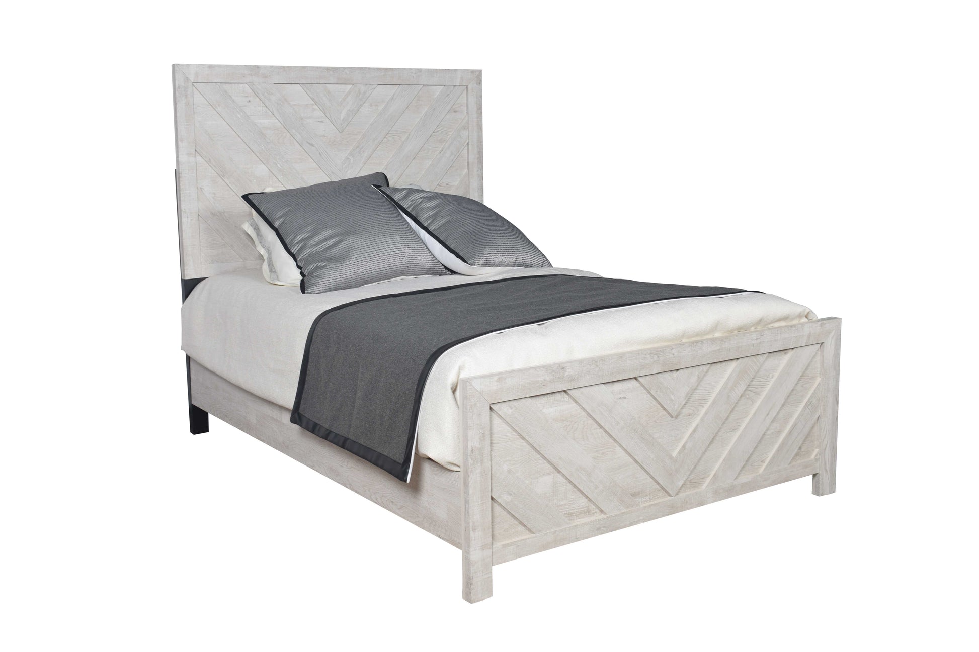 Full 4Pc Modern Style Storage Bedroom Set Made With Wood In Gray Box Spring Not Required Full Gray Wood 4 Piece Set Bedroom Bed Included,Dresser Included,Mirror Included,Nightstand Included