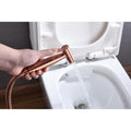 Bidet Sprayer For Toilet, Handheld Cloth Diaper Sprayer Rose Gold Metal