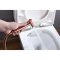 Bidet Sprayer For Toilet, Handheld Cloth Diaper Sprayer Rose Gold Metal