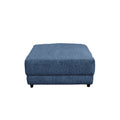 Summit Navy Modular Sectional 5 Seat Configuration Navy Wood Polyester 5 Seat