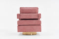 Swivel Barrel Chair For Living Room,360 Degree Swivel Club Modern Accent Single Sofa Chair, Small Leisure Arm Chair For Nursery, Hotel, Bedroom, Office Pink Primary Living Space Modern Linen