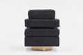 Swivel Barrel Chair For Living Room,360 Degree Swivel Club Modern Accent Single Sofa Chair, Small Leisure Arm Chair For Nursery, Hotel, Bedroom, Office Black Primary Living Space Modern Linen