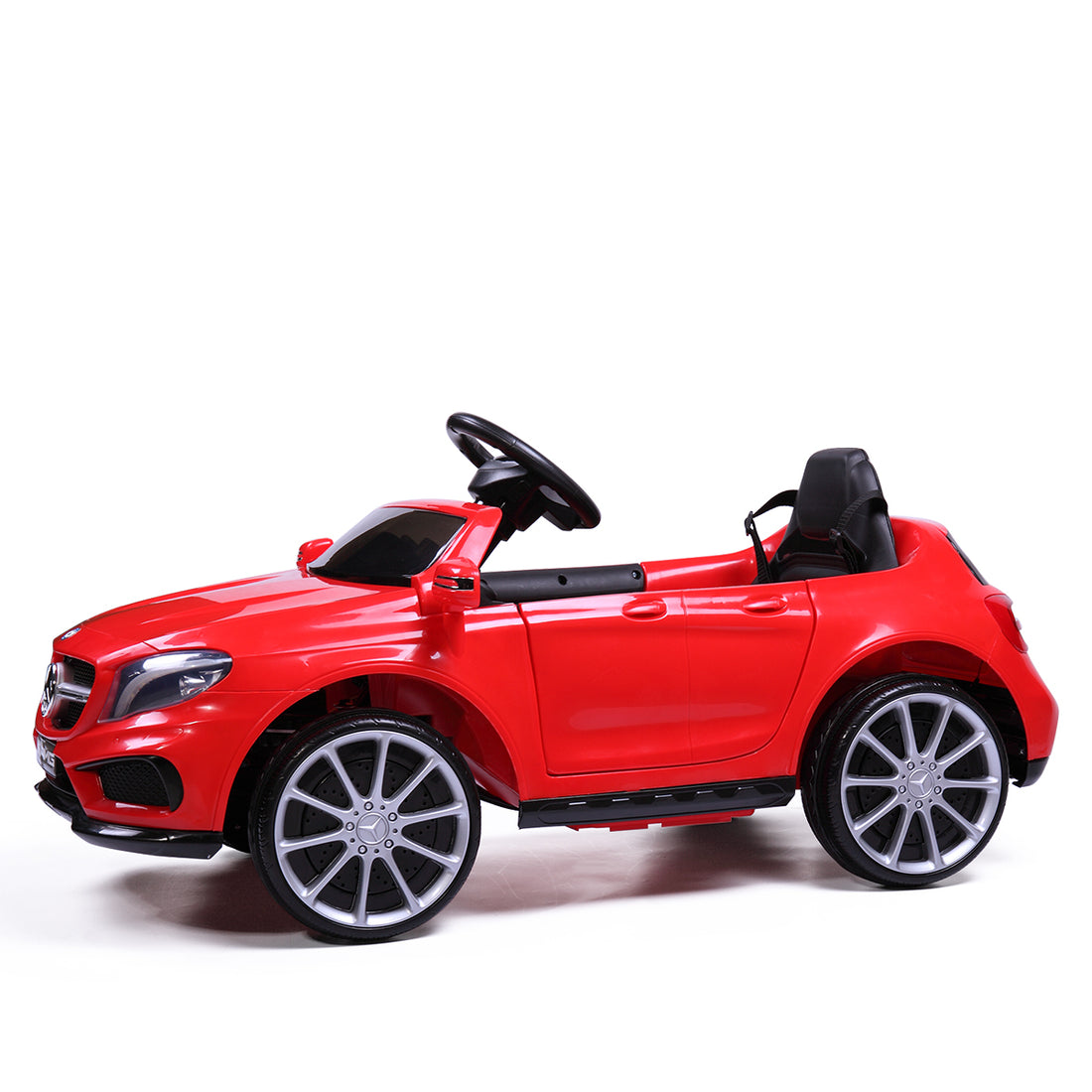 6V Licensed Mercedes Benz Amg Electric Vehicle, Kid Ride On Car With Parental Remote Control ,Mp3 Player Headlights Opening Doors For Children 3 8, Red Red Polypropylene