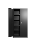 Steel Storage Cabinet Filing Cabinets Black Office Metal