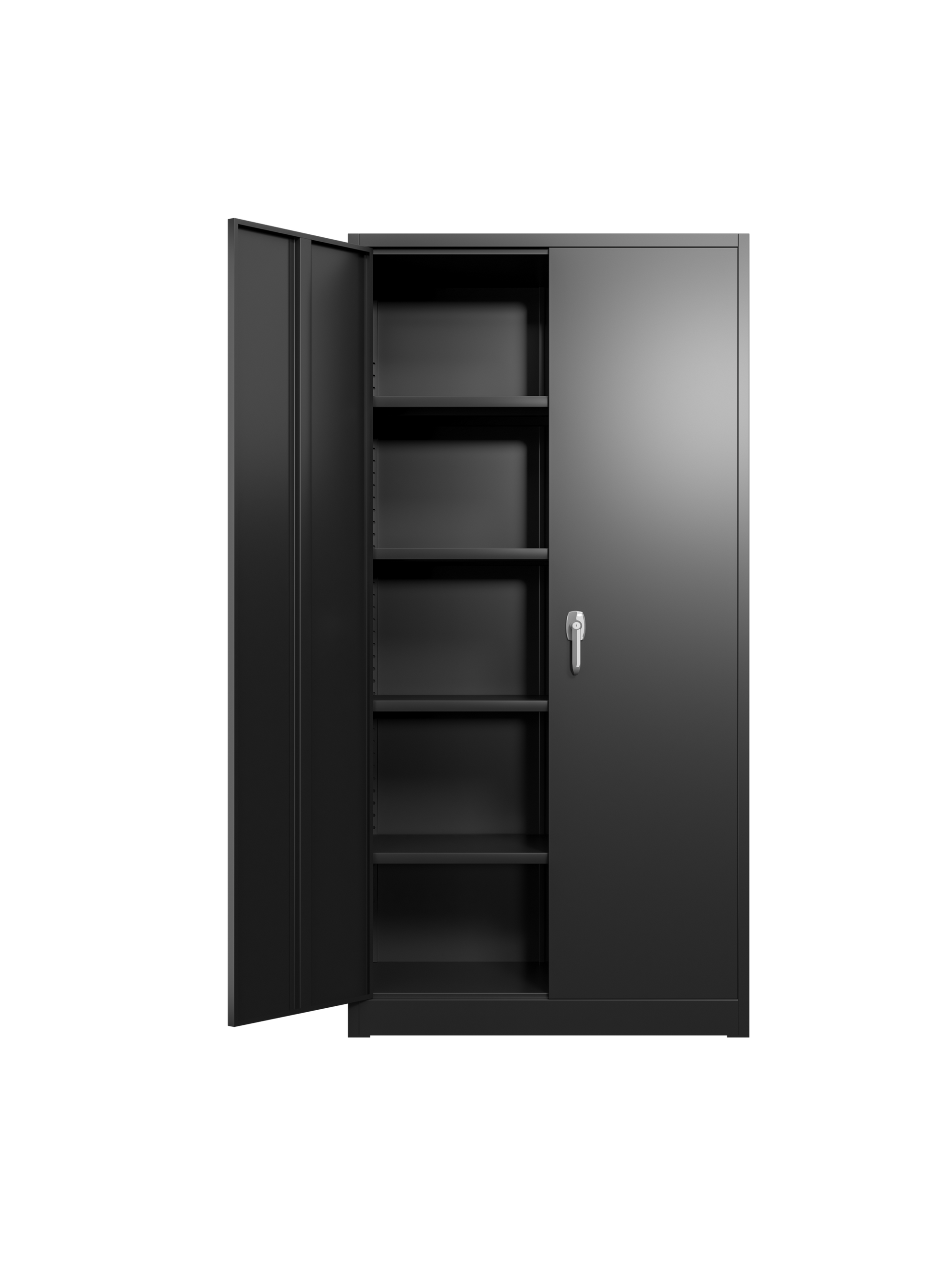 Steel Storage Cabinet Filing Cabinets Black Office Metal