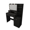 Newly Designed Smart Mirror Dressing Table With Drawers And Storage Cabinet, Dressing Table With Dressing Pad For Bedroom, Dressing Room Black Bedroom American Design,American Traditional,Classic,Coastal Mdf Glass